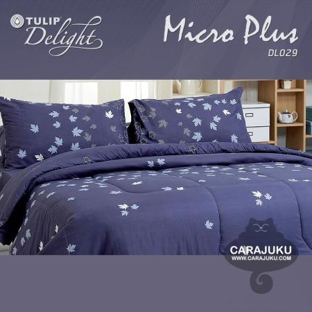 TULIP DELIGHT ชุดผ้าปูที่นอน (ไม่รวมผ้านวม) เตียงคู่ 5 ฟุต พิมพ์ลาย Graphic Print DL029 (ชุด 5 ชิ้น)