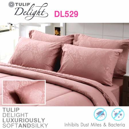 Hot Product Tulip Delight ชุดผ้าปู (ไม่รวมผ้านวม) สีพื้น รุ่น DL529 เช็คราคาๆ