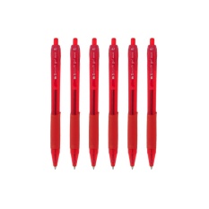 UD PENS ปากกาเจล Smooth SGN-107 (0.7) - Red จำนวน 6 ด้าม