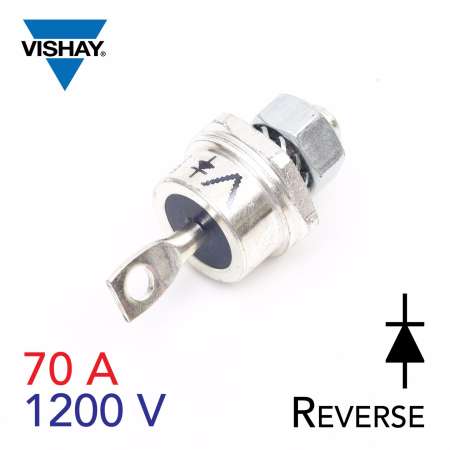 Vishay VS-70HFR120 ไดโอด Diode 1200 V, 70 A, Reverse, VS-70 Series