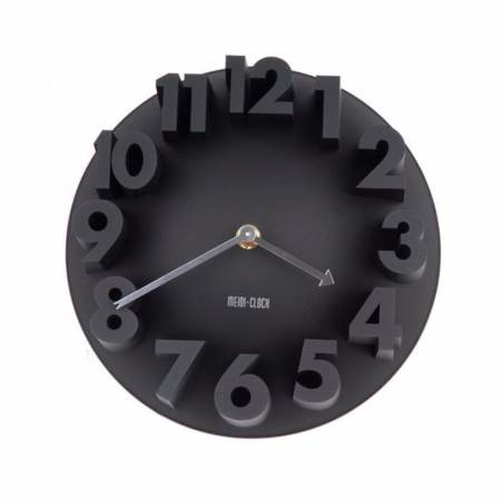 นำเข้าใหม่ Room Story Wall Clock : นาฬิกาแขวนผนัง 3D (สีดำ) กำลังมองหาสินค้า