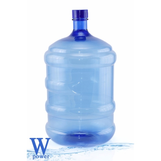 เช็คราคาล่าสุด Wpower ถังน้ำดื่ม ขนาด 18.9 ลิตร รุ่น ถังน้ำโพลีเอทธิลีนเทเรฟทาเลต  กลมใส สำหรับตู้น้ำเย็น สีน้ำเงิน