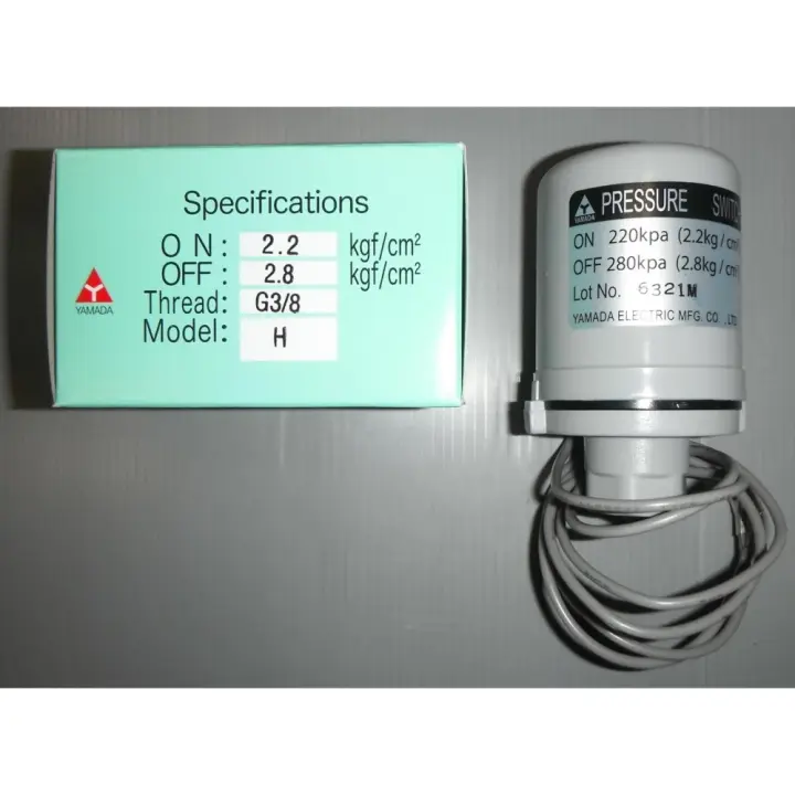 พร อมส ง Yamada สว ทซ แรงด น Pressure Switch ป มน ำ Hitachi ฮ ตาช Mitsubishi ม ตซ บ ช Itc ไอท ซ On Off 2 2 2 8 ร 3 8 ของแท Lazada Co Th