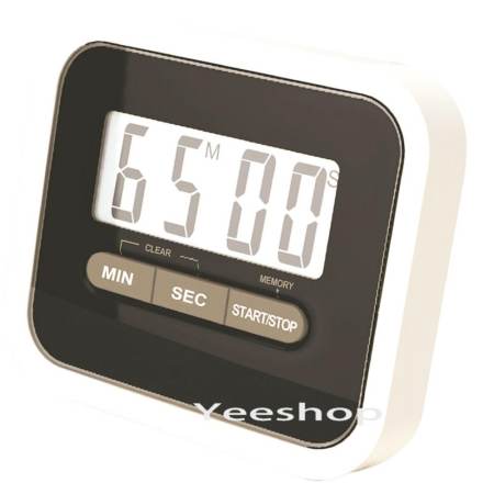 ดูส่วนลดนาทีนี้ YeeShop นาฬิกาจับเวลา เดินหน้าถอยหลัง ดิจิตอล Coundown Timer (สีดำ)
1ชิ้น ราคาถูกๆ