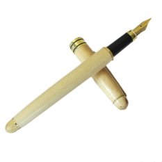 Yingwei ปั๊มอัตโนมัติปากกาเข้าสู่ระบบของขวัญปากกาสีเบจ