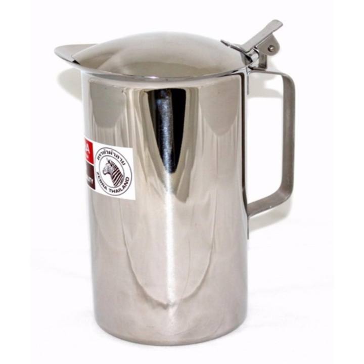 แนะนำ Zebra Water Jug with lid Stainless Steel SUS 304 Chris Home Kitchen