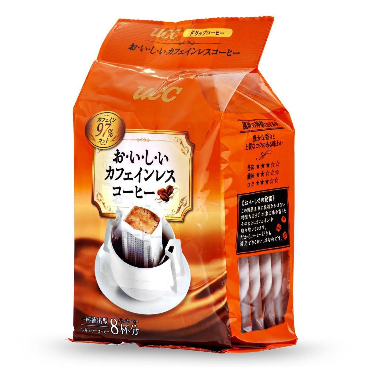 UCC Decaf Drip coffee ยูซีซี ดีคาฟ กาแฟคั่วบดดริฟ สกัดคาเฟอีนออก (Japan