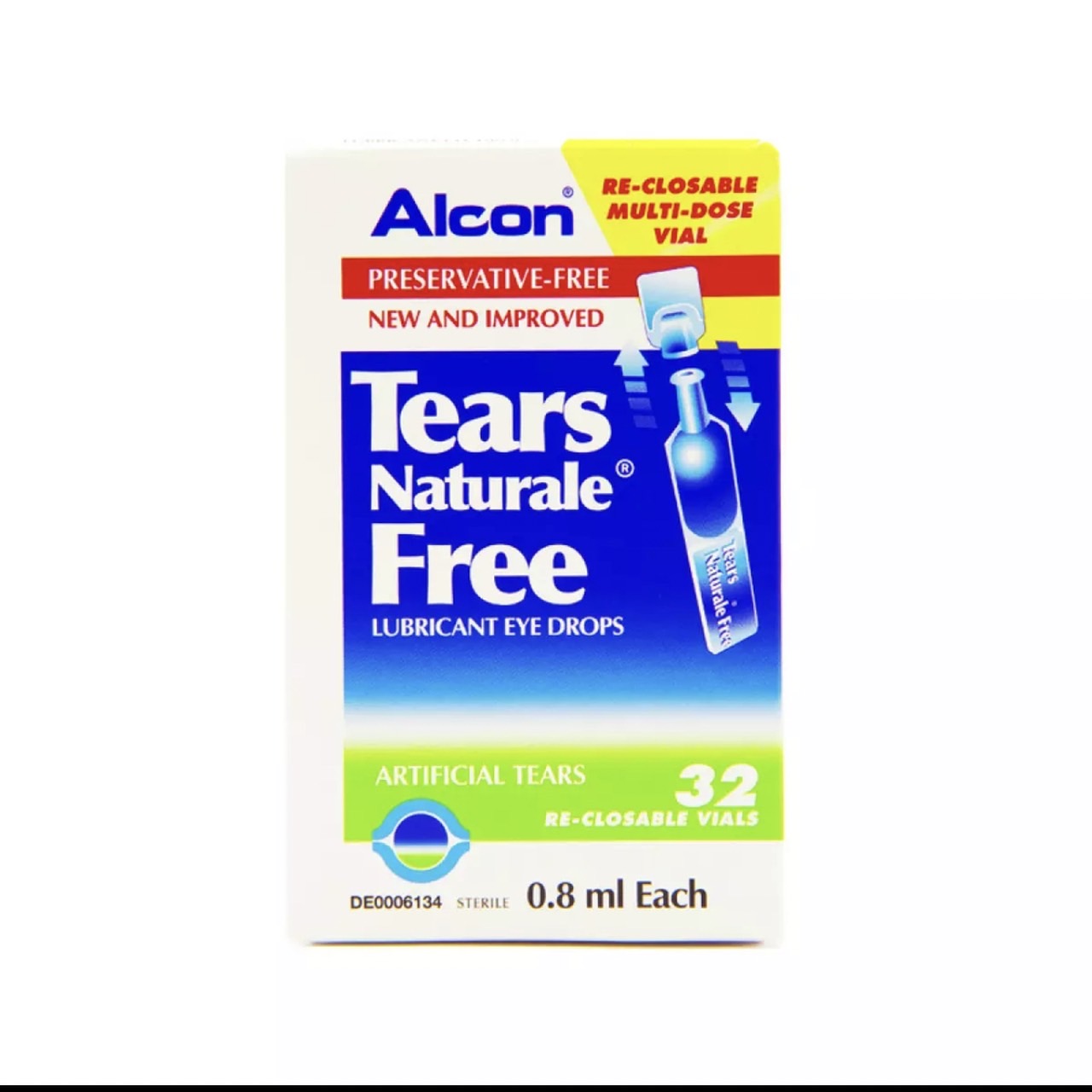 Alcon Tear Natural Free น้ำตาเทียม ซื้อ2-3 กล่องลดเพิ่มอีกExp 122024 ...