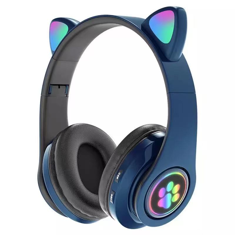 หูฟังครอบหูไร้สาย รุ่น HXZ-B39 รองรับ Bluetooth 5.0 รองรับวิทยุ FM สเตอริโอ เบสคมชัด