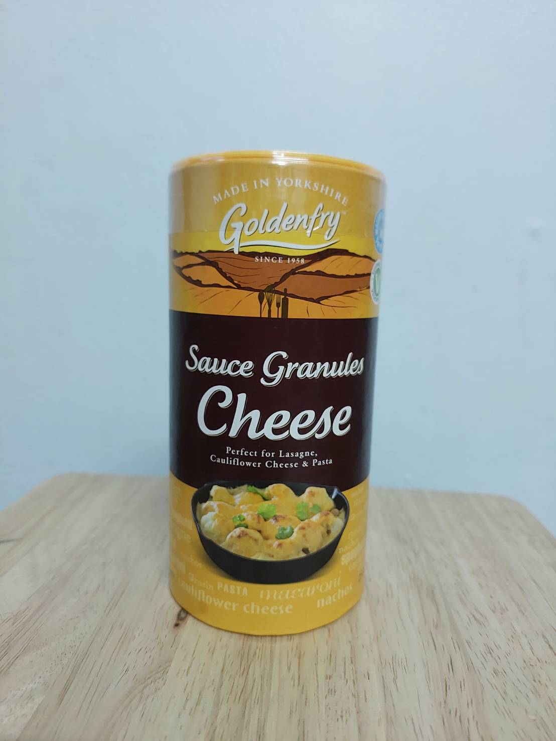 Goldenfry Cheese Sauce Granules 250g โกลเด้นฟราย ซอสชีสเม็ด 250กรัม