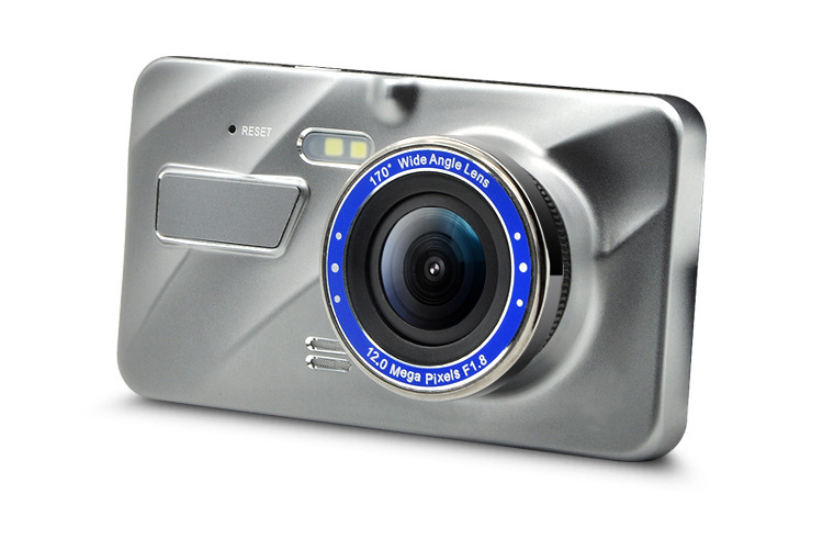 กล้องติดรถยนต์ เมนูภาษาไทย​ Driving Recorder In-Vehicle A10 มี คู่มือภาษาอังกฤษ， 2กล้อง หน้า-หลัง WDR+HDR สว่างกลางคืนของแท้ Car DVR Camera