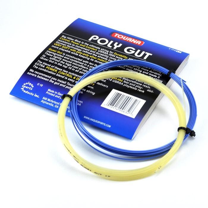 เอ็นเทนนิส TOURNA POLY-Quasi GUT, hybrid blend- 16 gauge Tennis string 1 pack