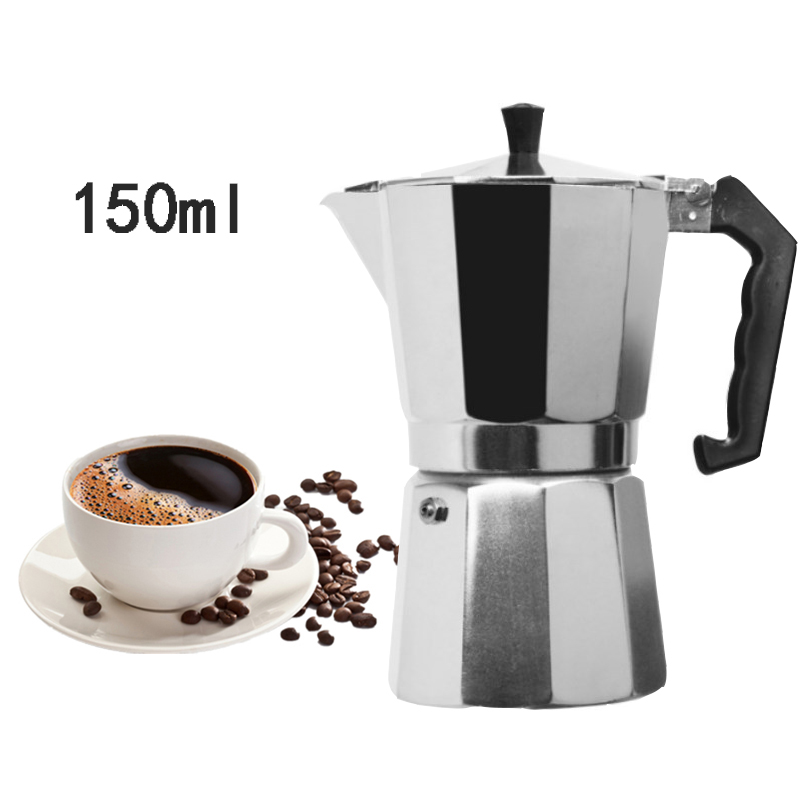 Moka Pot หม้อต้มกาแฟ กาต้มกาแฟ เครื่องชงกาแฟ มอคค่าพอท สำหรับ 3/6 ถ้วย 150/300 ml coffee pot Cheers