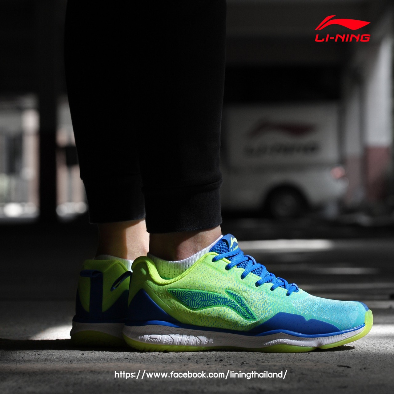 รองเท้าแบดมินตัน LI NING BADMINTON SHOE : WIND LITE AYTP045-3S