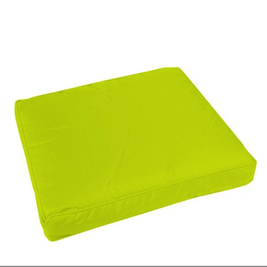 Edenko เบาะรองนั่ง Outdoor Waterproof L 43 x I 37 x H 5 cm (Light Green)