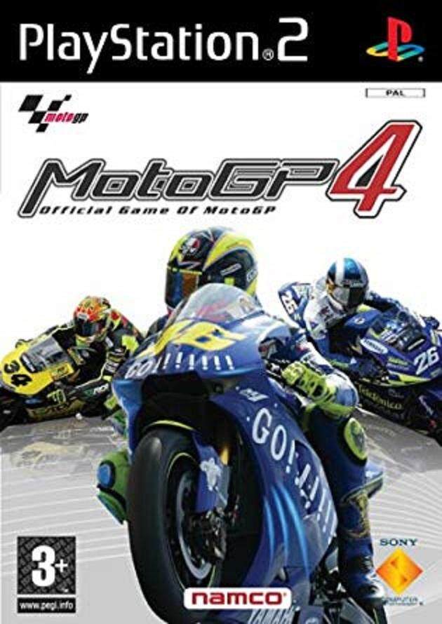 แผ่นเกมส์ Ps2 Moto GP 4
