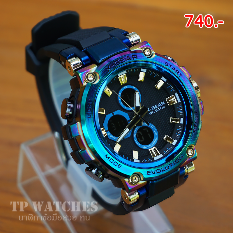 นาฬิกาข้อมือผู้ชาย X-Gear สวย ทน กันน้ำ 100% ประกัน 6 เดือน TPM 97/26B/109