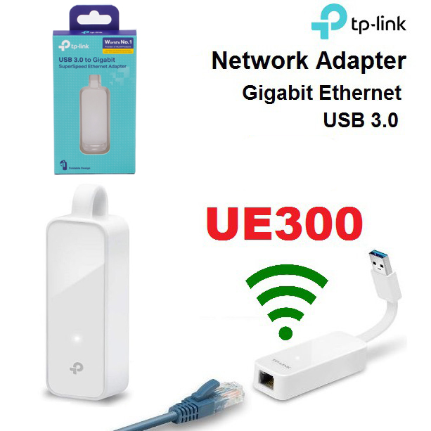 TP-Link UE300 แปลง USB ให้เป็นช่อง LAN (USB 3.0 to Gigabit Ethernet Network Adapter)