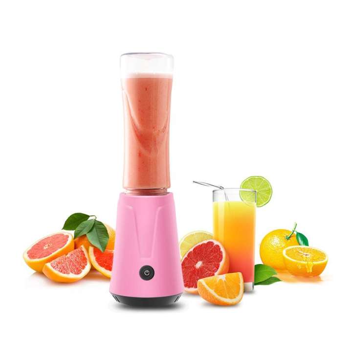 แบบพกพาผลไม้เครื่องปั่นน้ำผลไม้ 600ml Portable Multifunctional Mixing Blender Electric Portable Juicer Cup Blender Mini Household Simplec