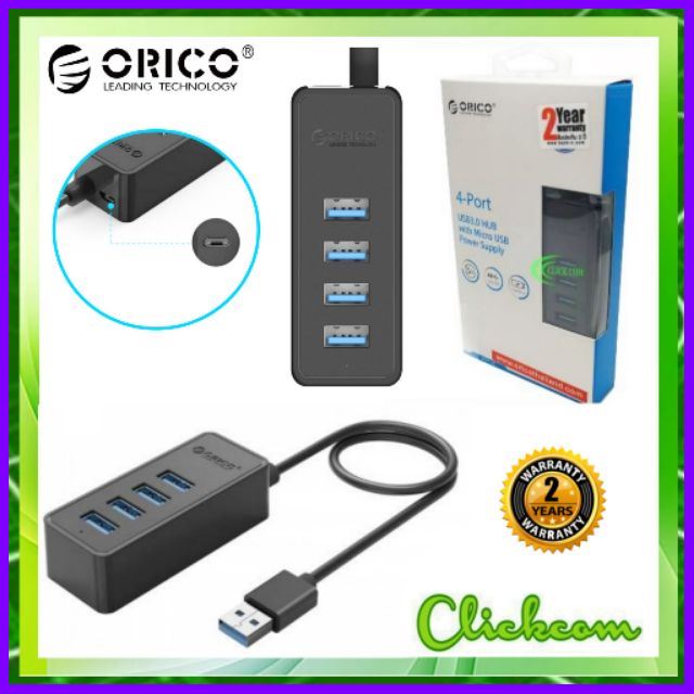 ORICO HUB USB 3.0 4 Port W5P-U3 คุณภาพดี