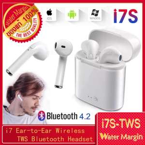 [[Water Margin]] ส่งเร็ว หูฟังBluetooth TWS Earbuds Wireless Headphones Headsets รุ่นสองหูซ้ายขวา หูฟังไร้สาย Bluetooth V4.2 + DER