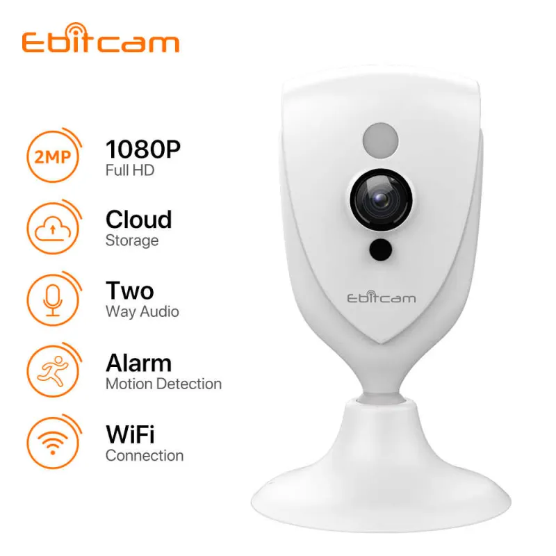 ภาพสินค้ากล้องวงจรปิด Ebitcam EBF4 Ai(2MP) กล้อง 2 ล้านพิกเซล เลนส์ Wide 110 องศา เชื่อมต่อWifi ไ กล้องวงจรปิด จากร้าน Smarttel shop บน Lazada ภาพที่ 3