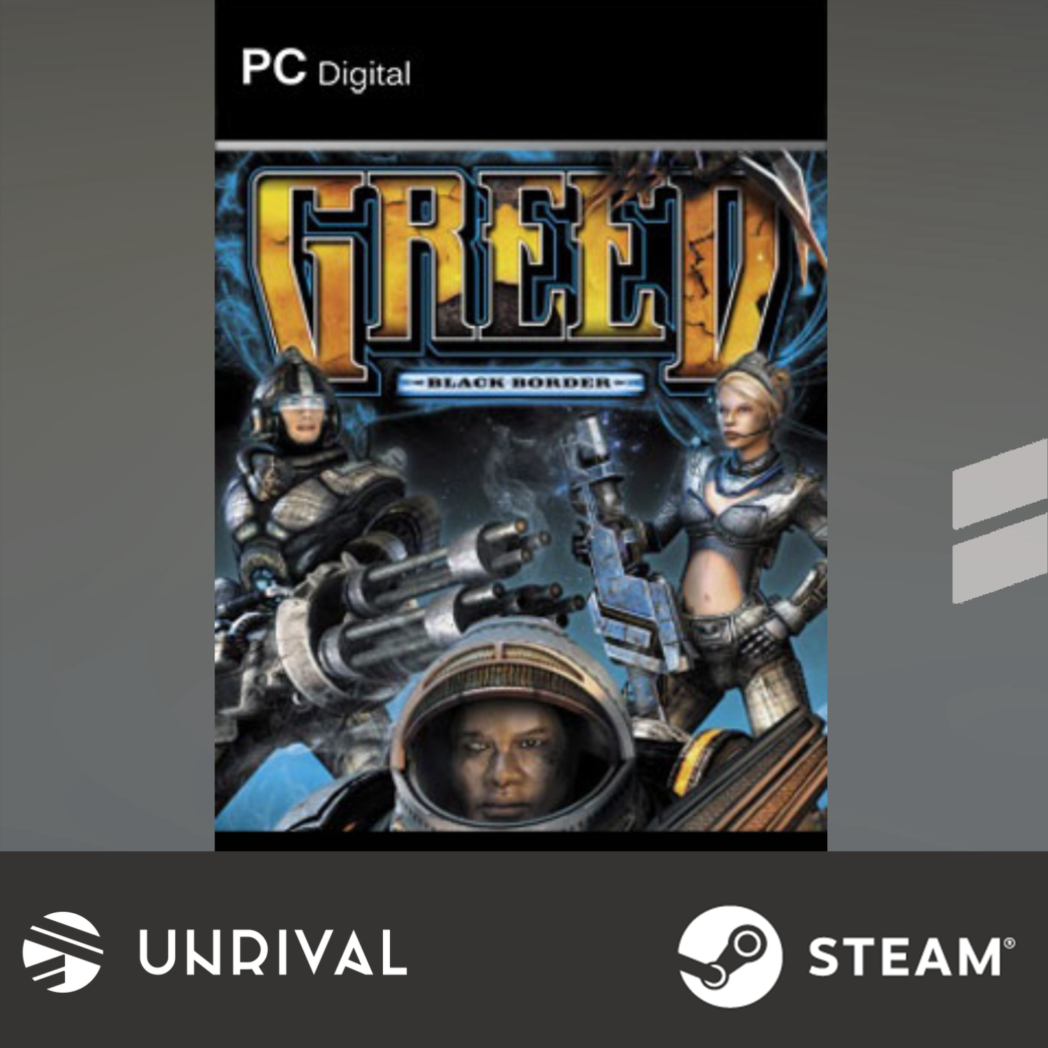 [Hot Sale] Greed: Black border PC Digital Download Game - Unrival