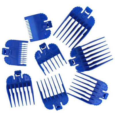 8PCS Professional Limit Comb Cutting Guide Combs 1.5/3/4.5/6/10/13/19/25mm Set For WAHL Hair Clipper