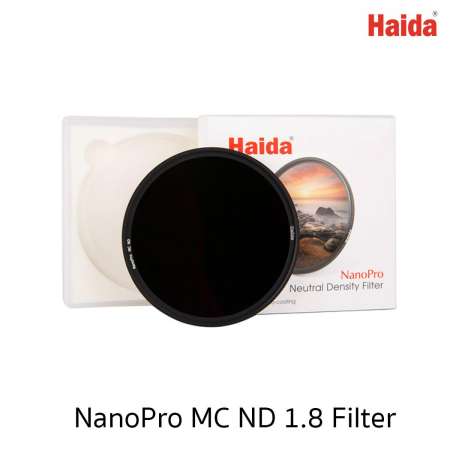 Haida NanoPro MC ND 1.8 (64X) Filter 6-Stop 55mm