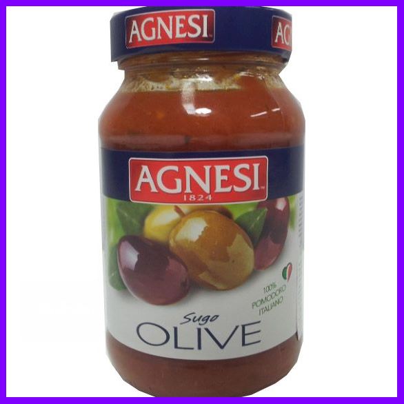 ใครยังไม่ลอง ถือว่าพลาดมาก !! Agnesi Sauce Tomato + Olive 400g สุดคุ้ม