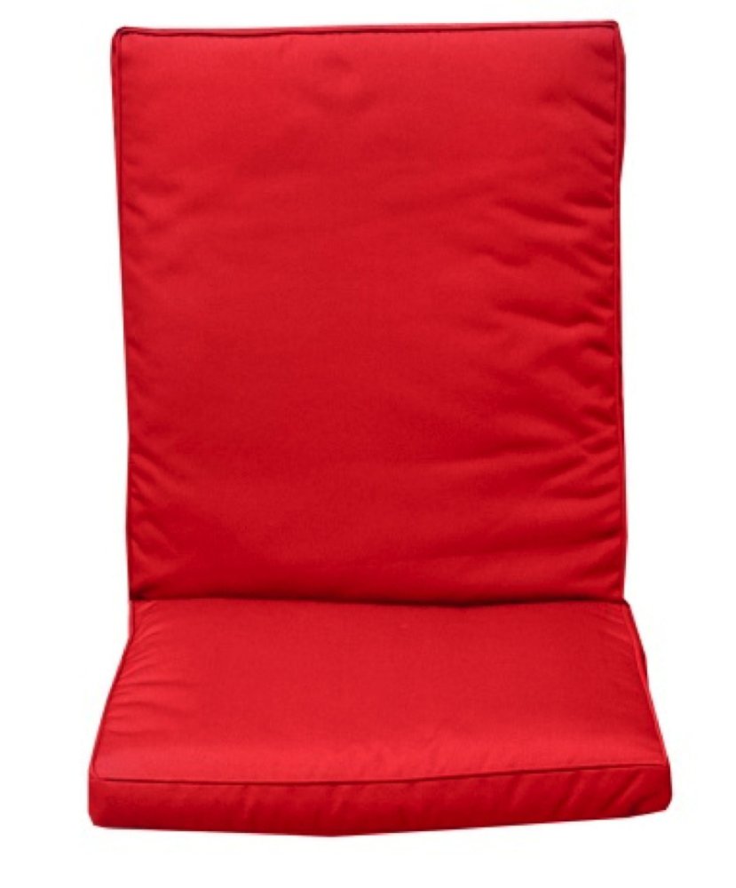 Edenko เบาะรองนั่ง Outdoor Waterproof ขนาด 90 x 42 x 5 cm (Red)