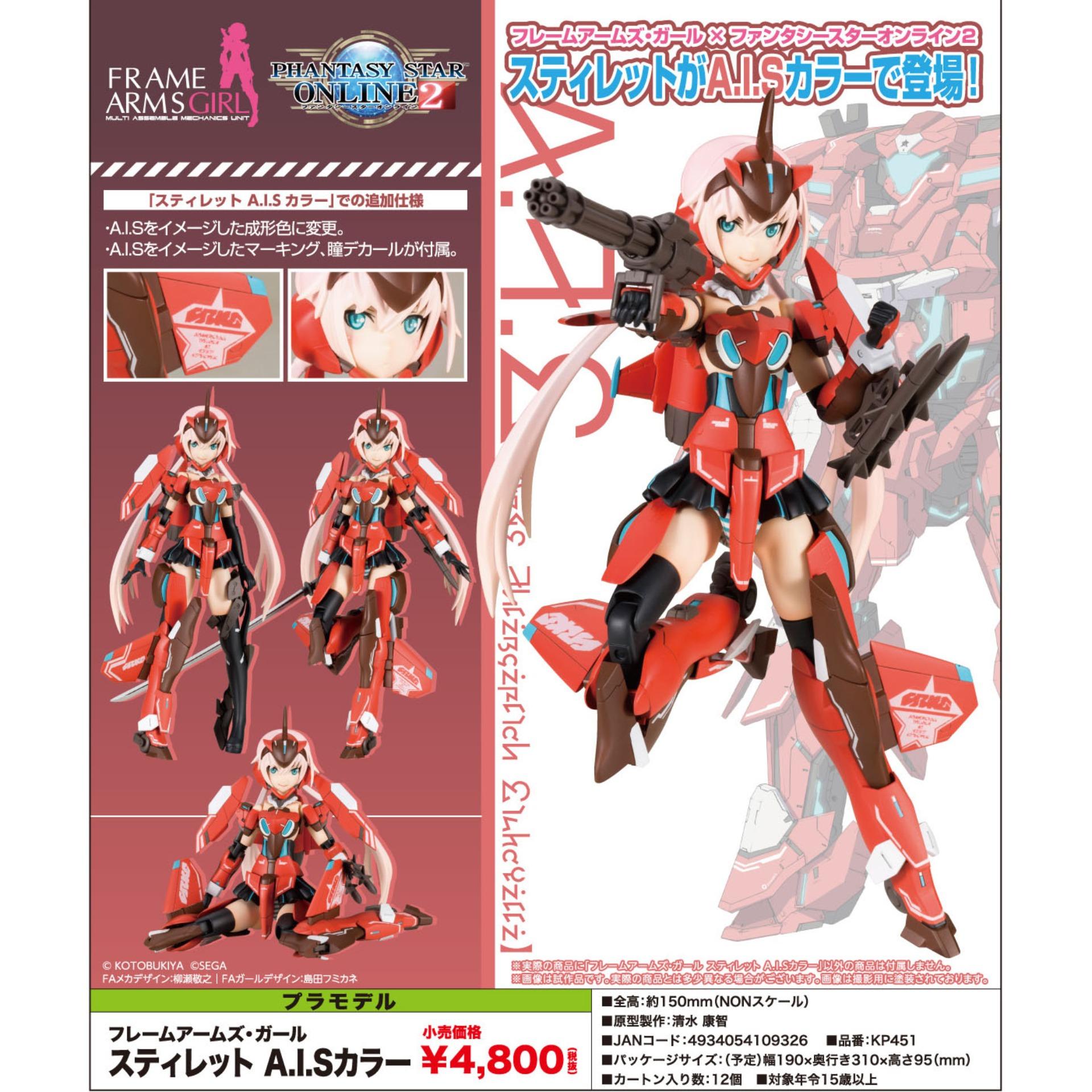 Model โมเดล งานแท้ 100% Kotobukiya Frame Arms Girl Stylet A.I.S Color Ver Figma ฟิกม่า Anime ขยับแขน-ขาได้ ของขวัญ Gift ของสะสมหายาก อนิเมะ การ์ตูน มังงะ Doll ตุ๊กตา สั่งและนำเข้าจากญี่ปุ่น manga Figure ฟิกเกอร์