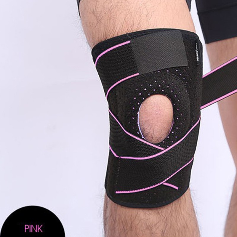 Summer Godddess : Knee Support สายรัดเข่า พยุงหัวเข่า ที่รัดเข่า ป้องกันบาดเจ็บ ราคาถูก ส่งฟรี ออกกำลังกาย อุปกรณ์เสริม