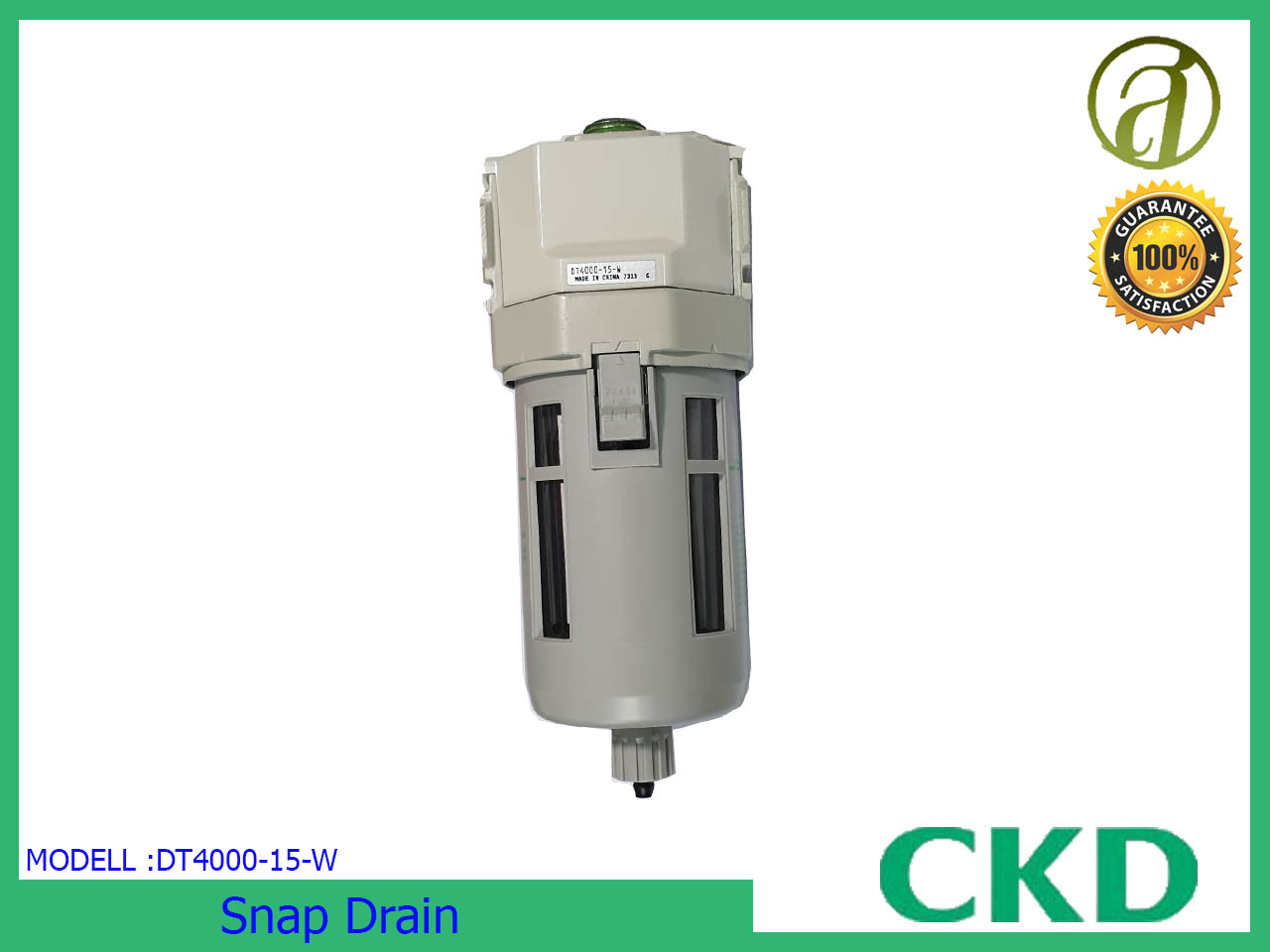 セットプロモーションの-DT400•0-15•-W CKD(株) CKD 自動ドレン排出器