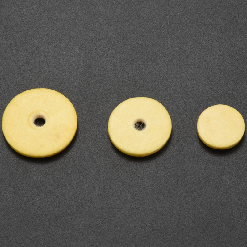 16 pcs Flute Leather Pads Replacement Durable Exquisite Wind Instrument