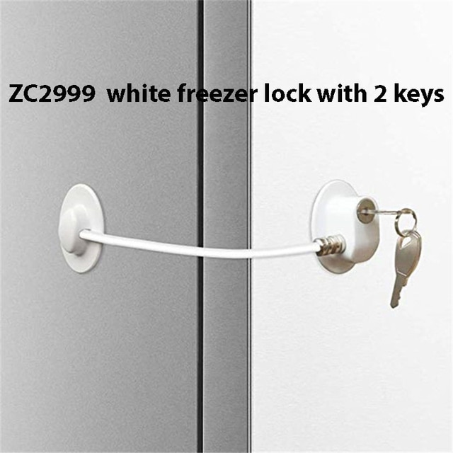 3 Combination Security Fridge Refrigerator Door Lock Freezer Lock Child  Proof Window Lock Drawer Door Toilet Lock