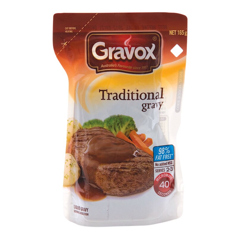 Gravox Traditional Liquid Gravy 165g.