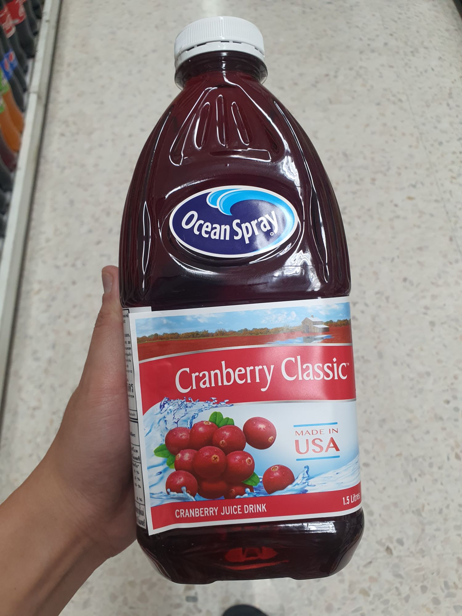 Ocean Spray Cranberry Classic Juice Drink 1.5l