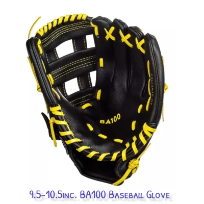 ถุงมือ เบสบอล ข้างซ้ายรุ่น BA100 9.5-10.5inc. BA100 Baseball Glove
