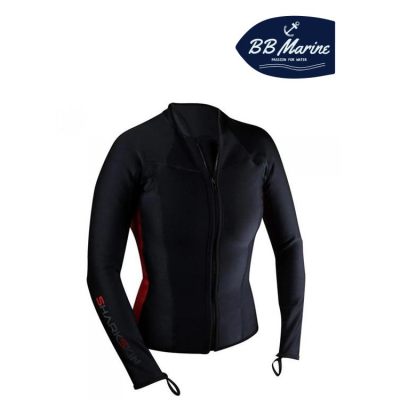 ดูภาพ Sharkskin Chillproof Long Sleeve Full Zip - Womens เพิ่มเติม Sharkskin Chillproof Long Sleeve Full Zip - Womens