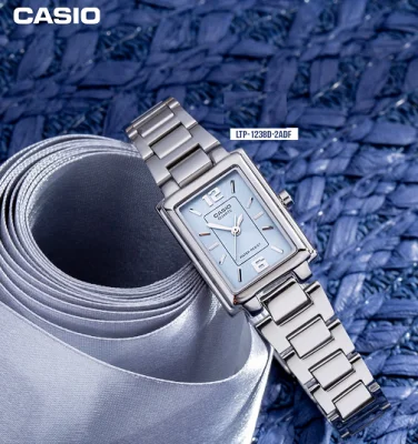 Casio นาฬิกาข้อมือผู้หญิง รุ่น LTP-1238D-2A - ของแท้ ประกันศูนย์