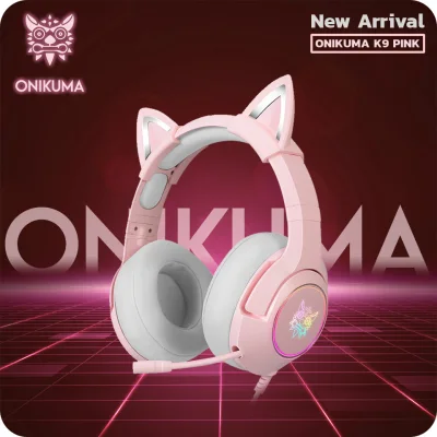หูฟังเกมมิ่ง Onikuma K9 RGB Gaming Headset หูฟัง หูฟังมือถือ หูฟังเกมส์มิ่ง PC 3.5