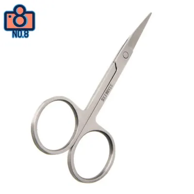 No.8 scissors Nose scissors eyebrows cut salon scissors