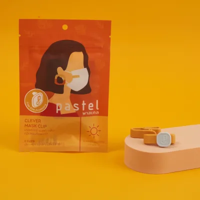 Pastel Clever Mask Clip [New Design] – SUMMER MORNING คลิปหอมติดแมสก์ กลิ่นอาทิตย์สดใส