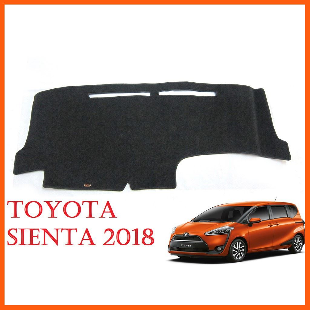 SALE (1ชิ้น) พรมปูคอนโซลหน้า รถเก๋ง โตโยต้า เซียนต้า ปี 2016-2021 พรมหน้ารถ Toyota Sienta MPV WAGON พรมปูแผงหน้าปัด ยานยนต์ อุปกรณ์ภายในรถยนต์ พรมรถยนต์