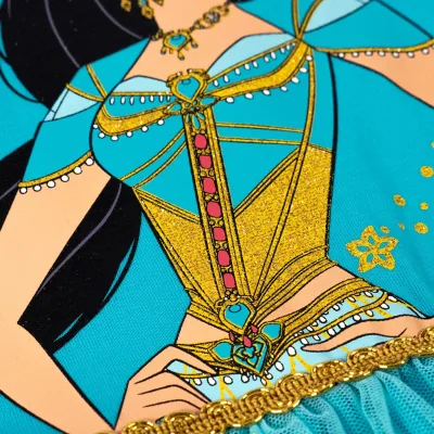Aladdin jasmine - Dress อะลาดิน ชุดกระโปรงเด็กผู้หญิงลายเจ้าหญิงจัสมิน