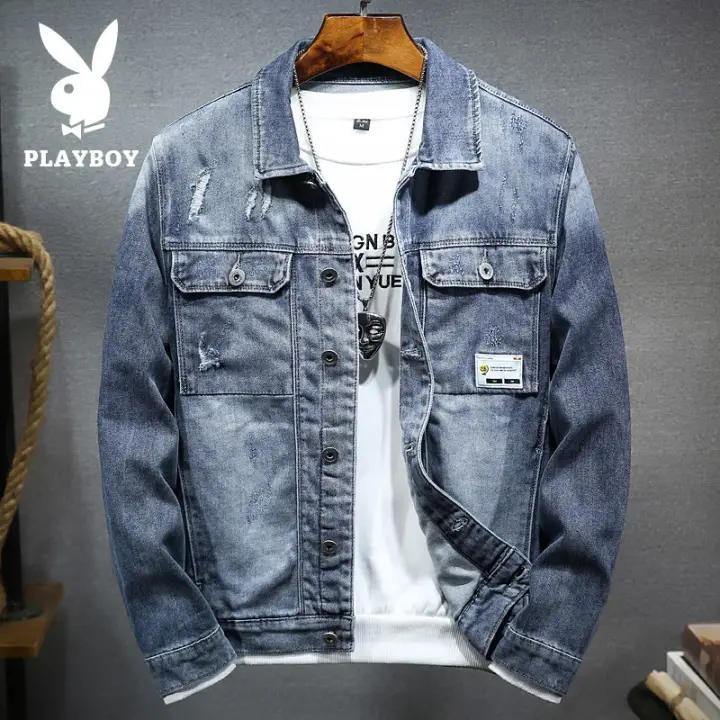 playboy jean jacket