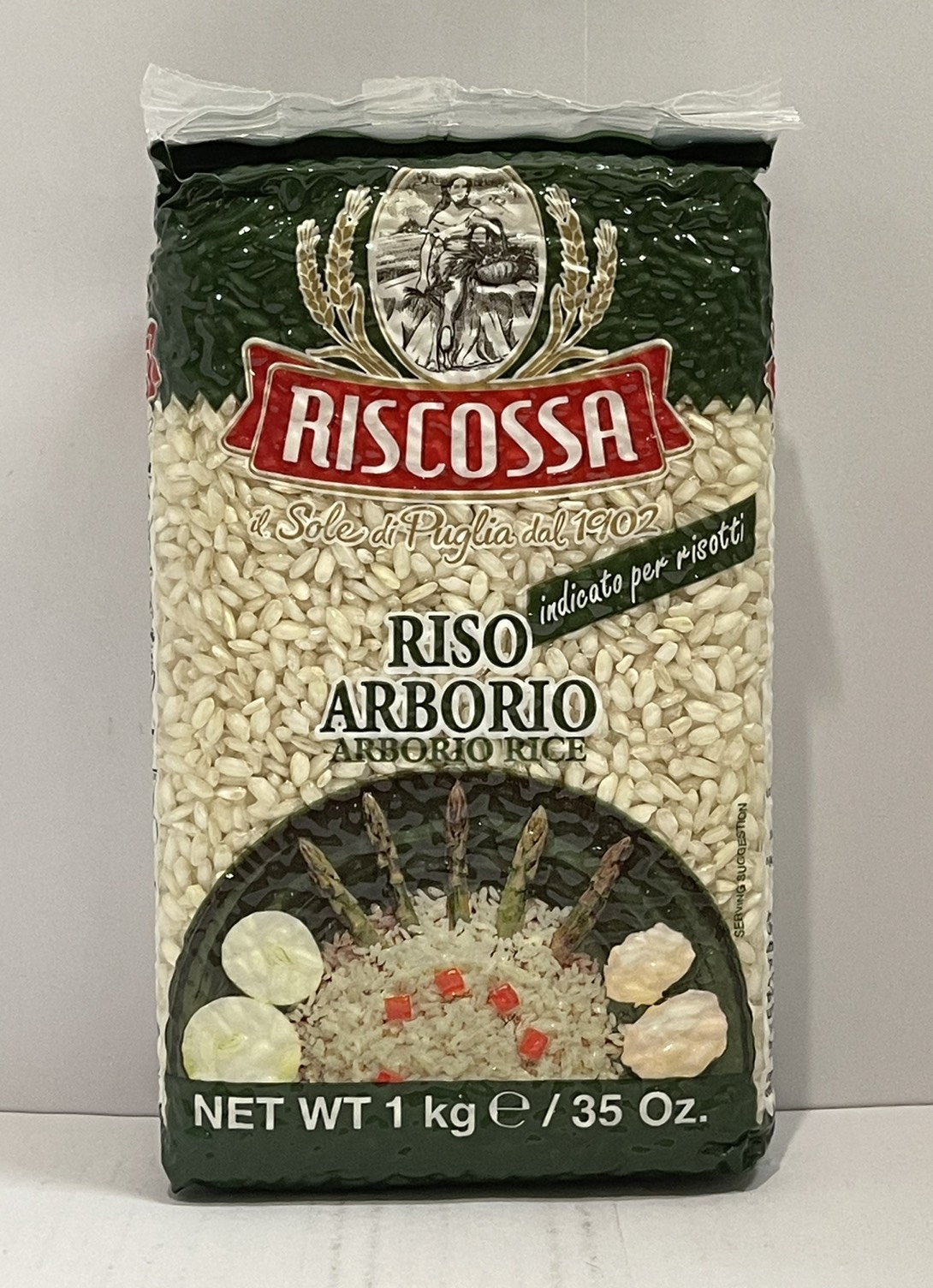 RISCOSSA RISO ARBORIO RICE 1kg.