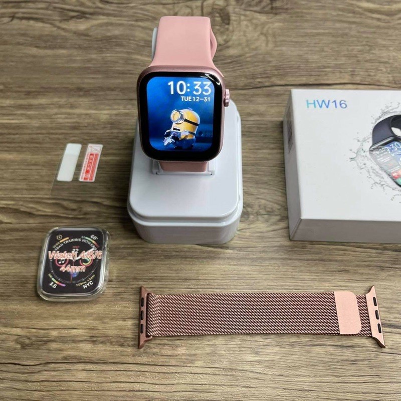 Apple Watch Series 6 | Hw16 GPS เทียบแท้ จอลื่น ชาร์จระบบ Wireless  + Cellular 44mm. Aluminium Case แถมฟรี สายแม่เหล็ก ฟิล์ม เคส รับประกัน 1 ปี!!
