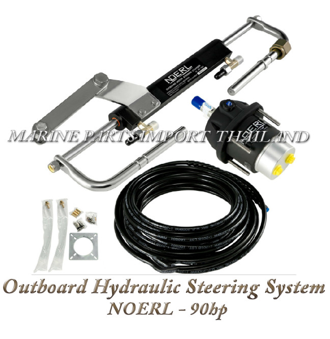 Outboard Hydraulic Steering System NOERL 90hp Boat Marine Chandlery